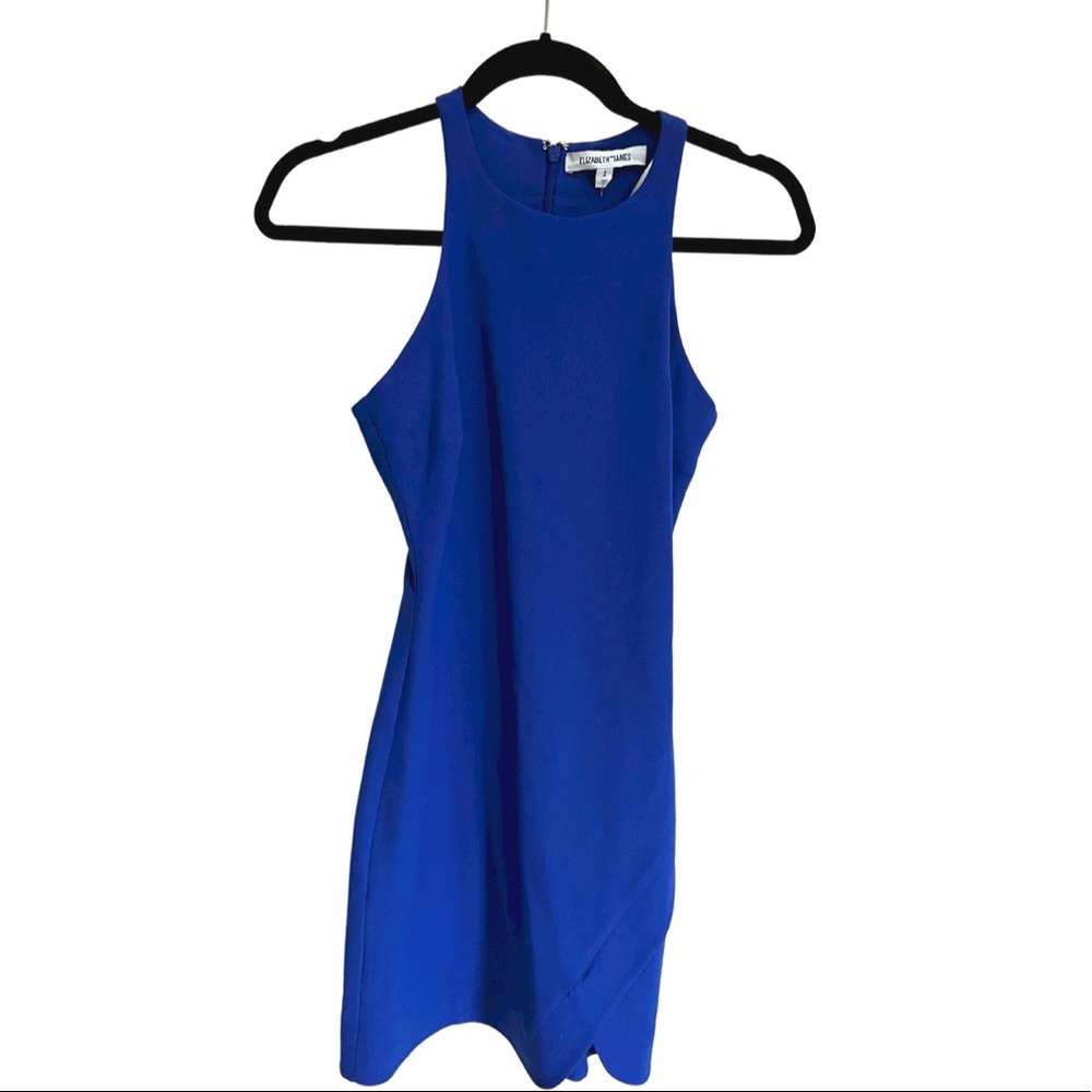 Elizabeth + James | cobalt mini dress